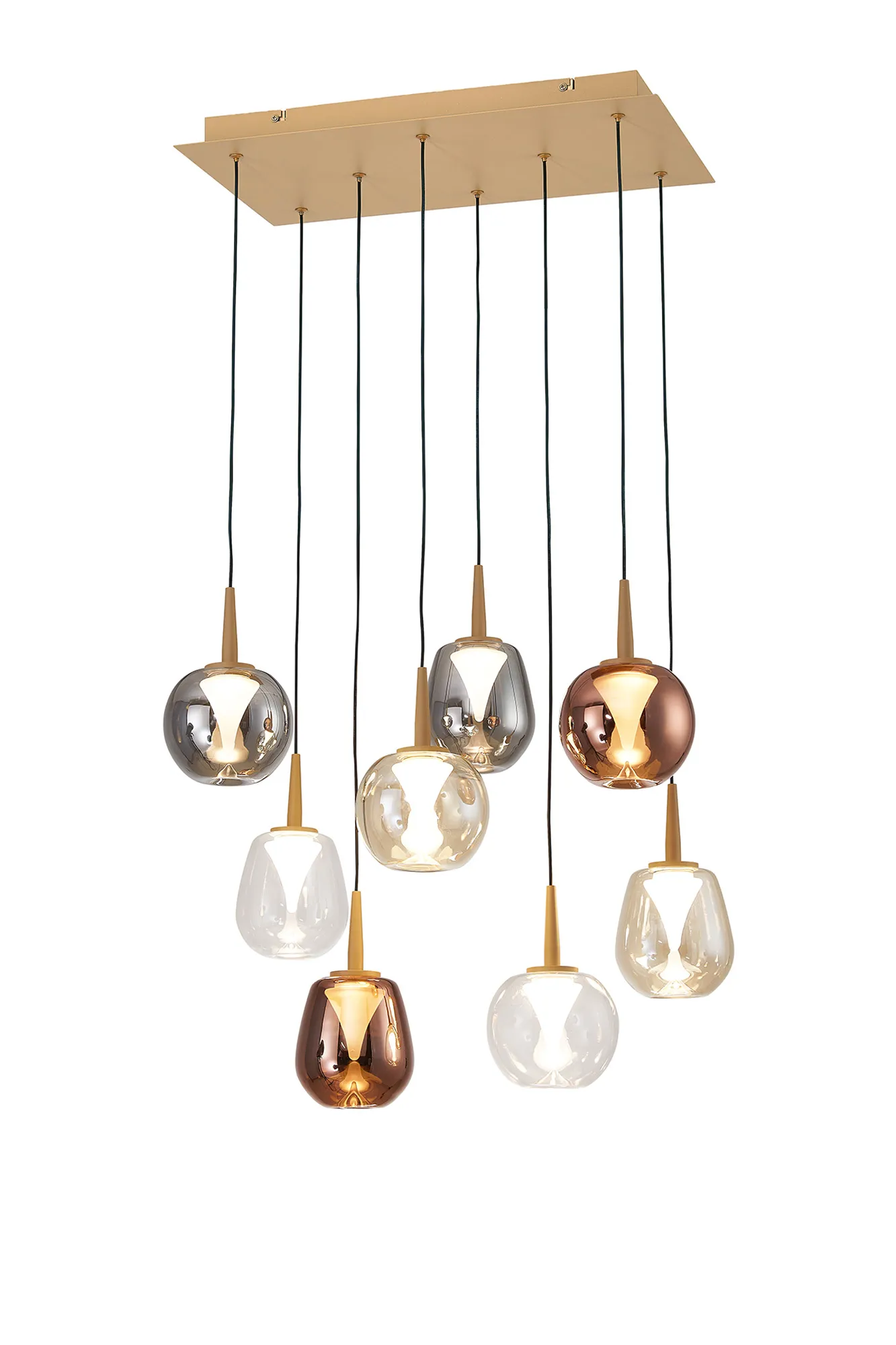Andromeda Gold Ceiling Lights Mantra Multiple Pendant